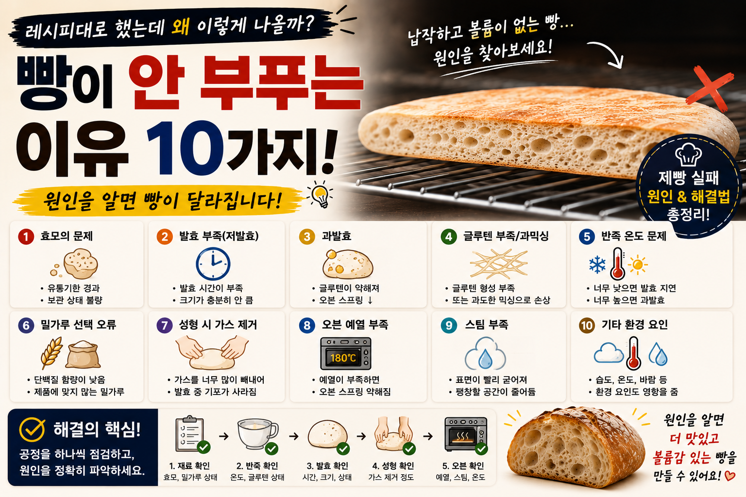 빵이 안푸는 이유